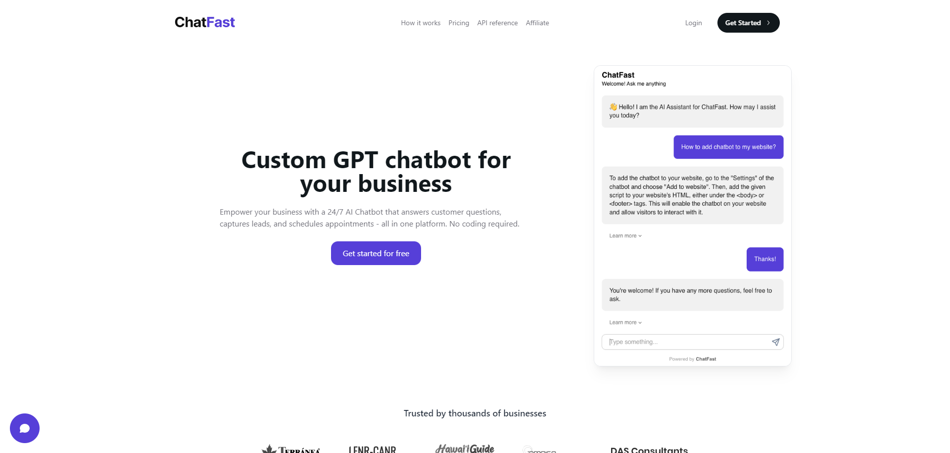 thumbnail for tool chatfast