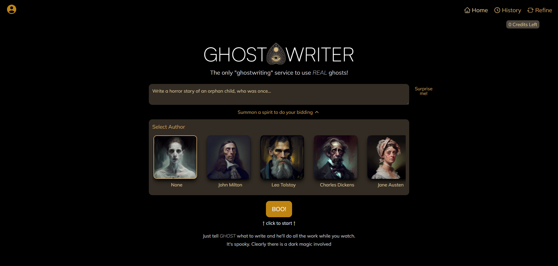 thumbnail for tool ghostthewriter