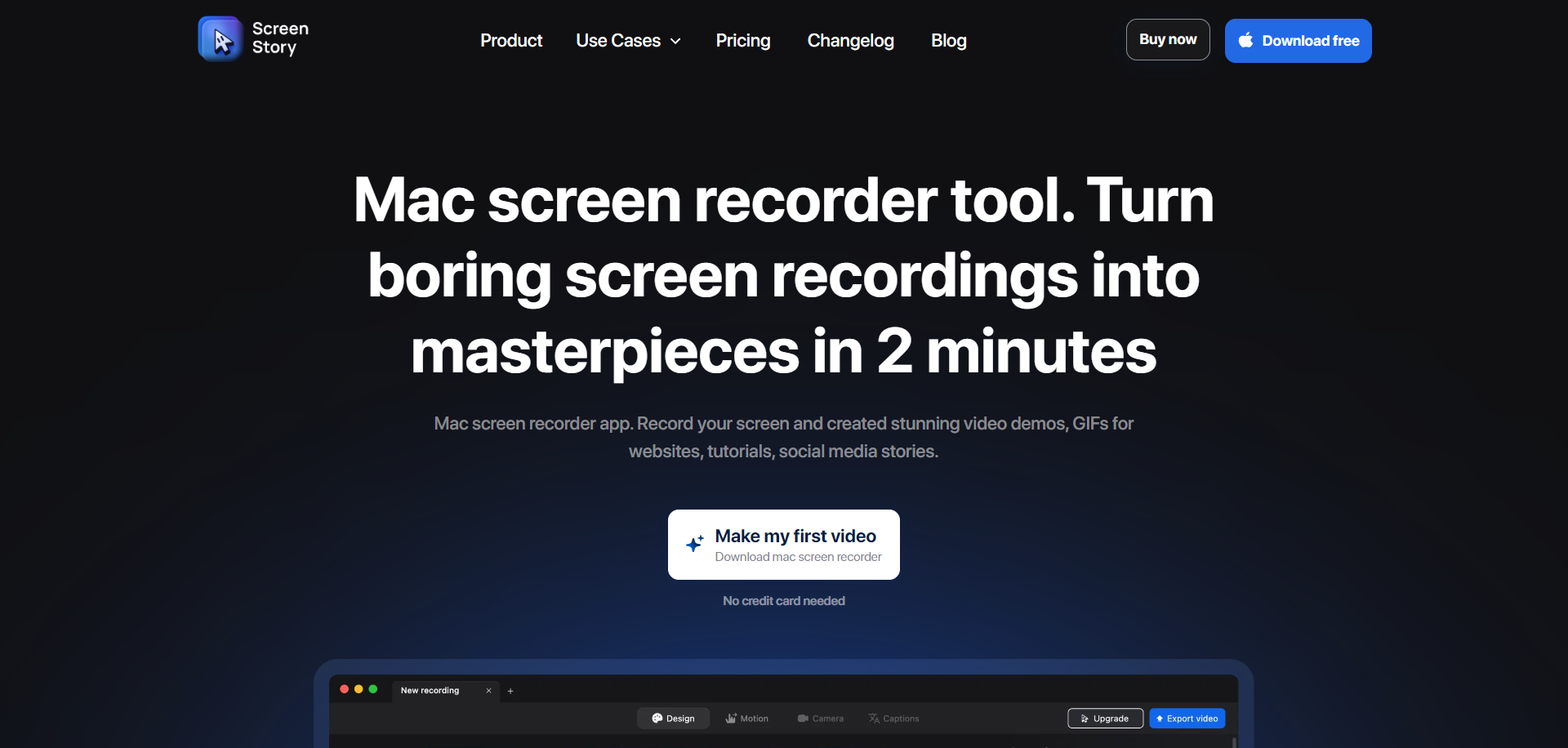 thumbnail for tool screenstory