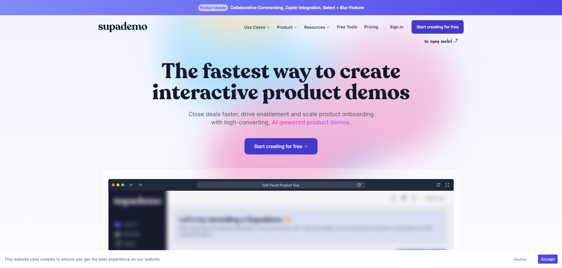 thumbnail for tool supademo