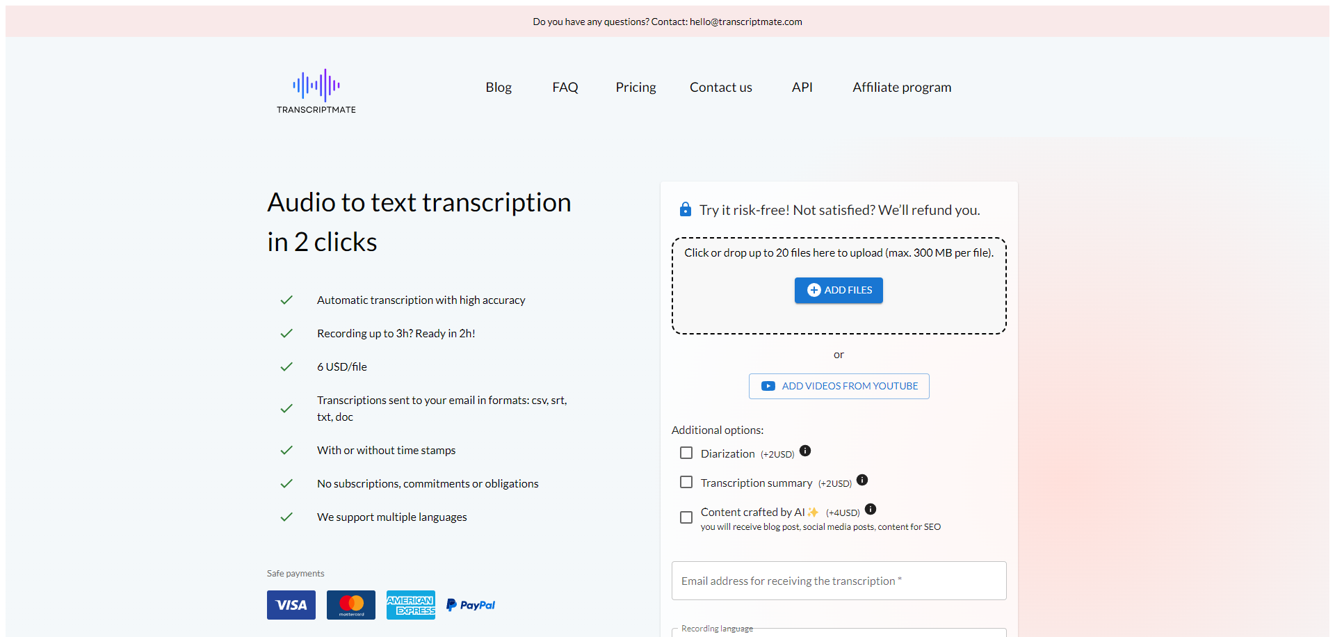 thumbnail for tool transcriptmate